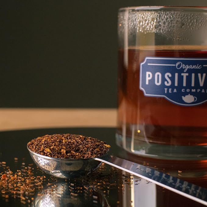 Organic Positively Tea Company, Red Christmas Rooibos Tea Bags, 20 Count