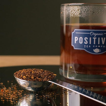 Organic Positively Tea Company, Red Christmas Rooibos Tea Bags, 20 Count