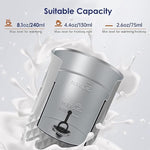 Load image into Gallery viewer, Milk Frother, Elec3 4 in 1 Electric Frother and Steamer 8.1oz/240ml Milk Warmer Coffee Foamer, Automatic Warm and Cold Foam Maker for Latte,Cappuccino,Macchiato,Chocolate