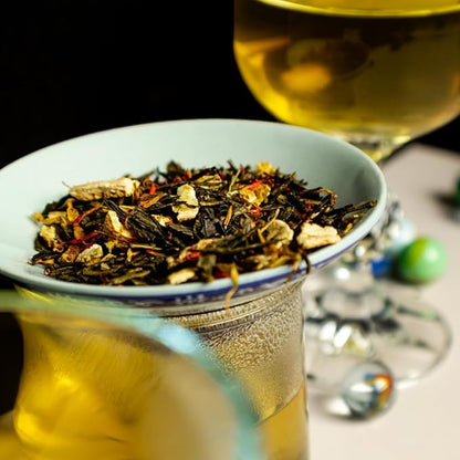 Organic Positively Tea Company, Green Tangerine, Green Tea, Loose Leaf, 16 Ounce