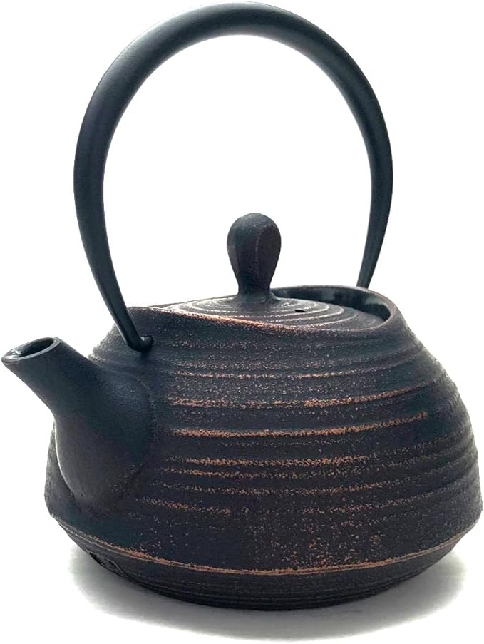 Southern iron teapot brush marks Hakeme 0.4L Copper Black (japan import)