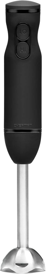 Load image into Gallery viewer, Chefman Immersion Stick Hand Blender Powerful Electric Ice Crushing 2-Speed Control Handheld Food Mixer, Purees, Smoothies, Shakes, Sauces and Soups, Black