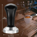 Load image into Gallery viewer, 51mm Coffee Hand Tamper 304 Stainless Steel Base Professional Espresso Press for Portafilter Coffee Machine Barista Tool (51mm)