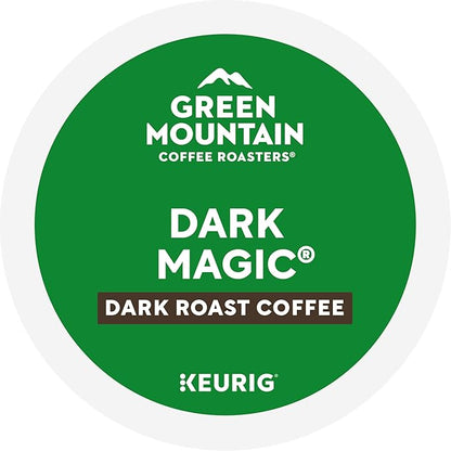 Green Mountain Coffee Roasters Dark Magic, Keurig Single Serve K-Cup Pods, Dark Roast Coffee, 60 Count, (6 Packs of 10)