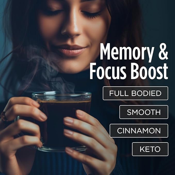 VitaCup Decaf Genius Keto Coffee Pods with MCT Oil, Turmeric and B Vitamins for Focus in Recyclable Single Serve Pod Compatible with K-Cup Brewers Including Keurig 2.0, 16 Ct