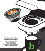 Load image into Gallery viewer, beaniac Sweet n' Saucy Caramel, Flavored Light Roast, Single Serve Compostable K Cup Coffee Pods, Arabica Coffee with Natural Flavors, Keurig Brewer Compatible, 30 Count