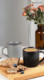 Load image into Gallery viewer, famiware Mercury Coffee Mugs 13 oz, Coffee Mugs Set of 4 with Handle, Cups for Latte, Hot Tea, Cappuccino, Mocha, Cocoa, Multi-color