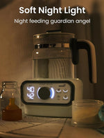 Load image into Gallery viewer, GROWNSY Baby Instant Warmer, Glass Water Boiler with Accurate Temperature Control for Formula, Coffee and Tea, 1.3 Liter Electric Kettle with LCD Display and Timer