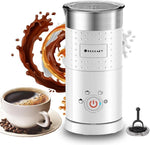 Load image into Gallery viewer, Huogary Electric Milk Frother and Steamer - 4 In 1 Automatic Milk Steamer, 300ml/10.1oz Hot&amp; Cold Foam Maker and Milk Warmer For Latte, Cappuccinos, Macchiato, White