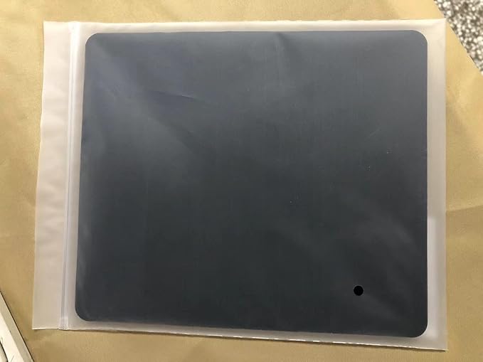 Espresso Tamping Mat I 6X7 Inch Food Safe Silicone Coffee Tamper Mat I Portafilter Mat For Baristas I Coffee Tamp Mat I Waterproof, Heat Resistant Tamping Pad and Tamp Station TM-CO05 Black