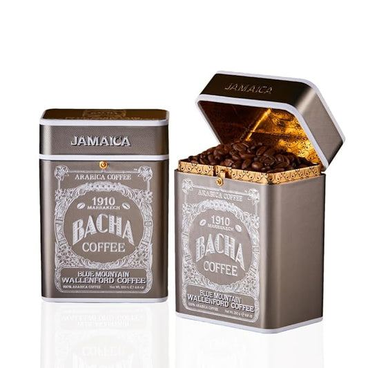 Bacha Coffee | Blue Mountain Wallenford Single Origin Signature Nomad Collection, Medium Roast, 100% Arabica Specialty Coffee, Whole Beans, 250g