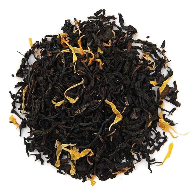 Organic Positively Tea Company, Passion Fruit Black Tea, Loose Leaf, 4 Ounce
