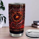 Load image into Gallery viewer, SANDJEST Dragon Tumbler 20oz Stainless Steel Insulated Coffee Travel Mug Cup for Men Dragon Gifts for Birthday Christmas Fathers Day