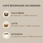 Load image into Gallery viewer, Peet's Coffee, Ultra Coffee Concentrate, Instant Hot, Cold Brew, or Iced Coffee - Espresso Forte, 8 Fluid Ounce Bottle (16 Servings)