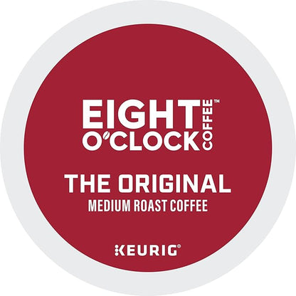 Eight O'Clock Coffee The Original, Keurig Single Serve K-Cup Pods, Medium Roast, 32 Count