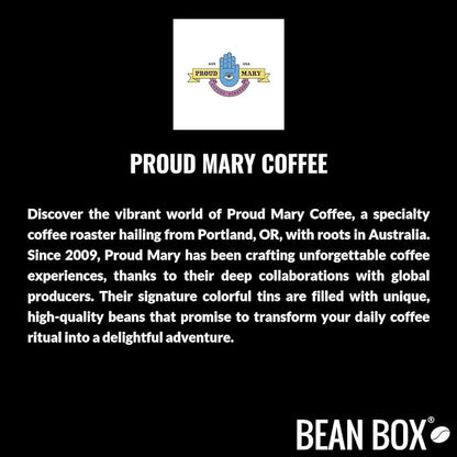 Bean Box Sampler - Roasted by Proud Mary, 2-Pack, Whole Bean Coffee, Gourmet Coffee