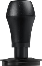 Load image into Gallery viewer, Normcore 58.5mm Espresso Coffee Tamper V4 - Spring Loaded Tamper With Titanium PVD Coating Ripple Base -15lb / 25lb / 30lbs Replacement Springs, Genuine Black Oak Wood Handle