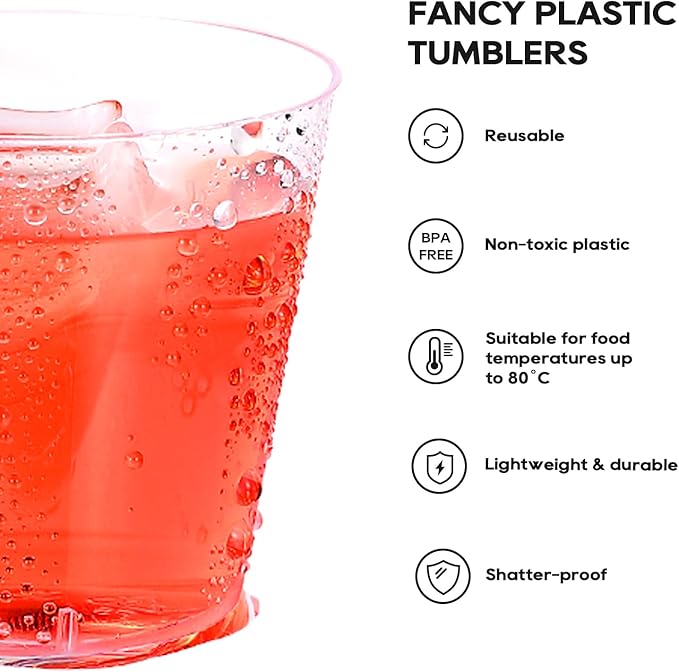 1 OZ 1000 Pack Plastic Shot Glasses, Disposable Cups, 1 Ounce Tasting Cups Party Cups Perfect for Whiskey, Wine Tasting, Food Samples, and Parties