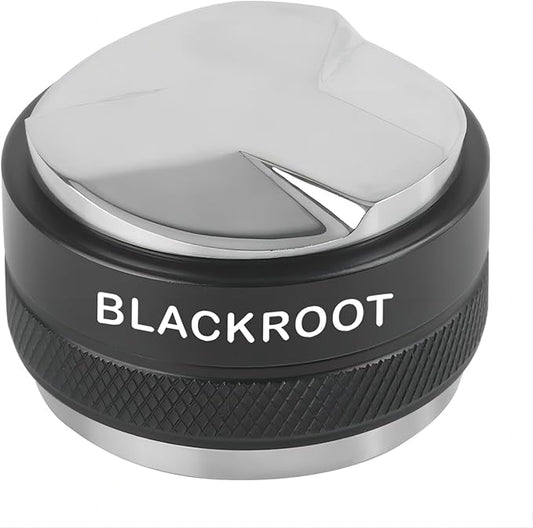 BLACKROOT 53mm Precision Coffee Distributor and Tamper,Dual Head Leveler Tool with Adjustable Depth for Consistent Espresso Puck Prep, Fits 53-54mm Portafilters