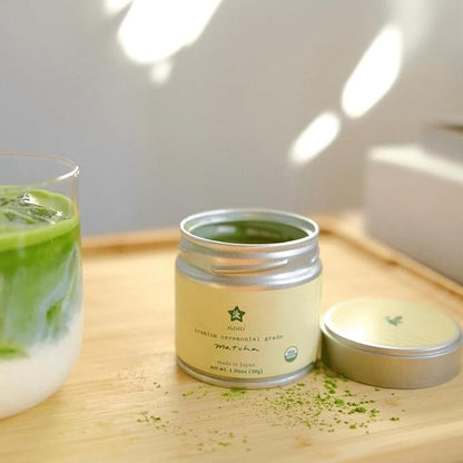 Nami Okumidori First Harvest Matcha – 30g | USDA Organic, Smooth & Vibrant Green Tea Powder | Antioxidant-Rich, L-Theanine for Calm Energy