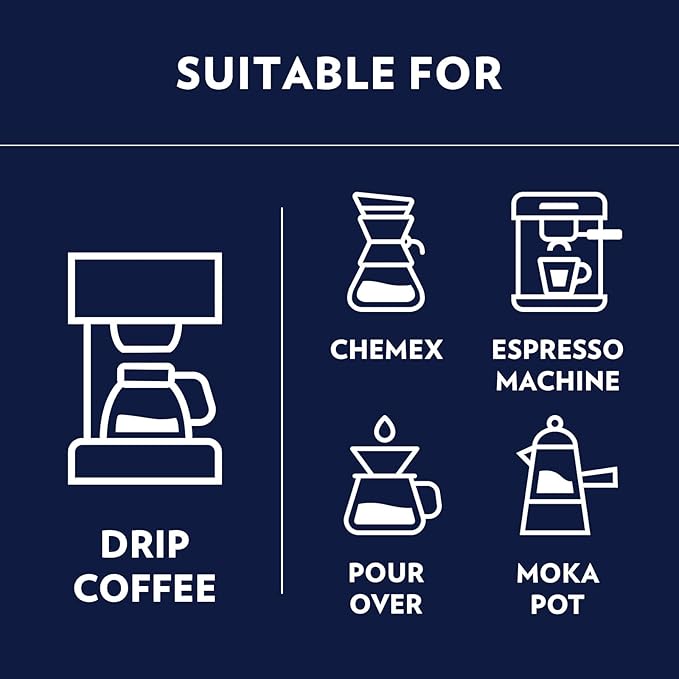 Lavazza Top Class Filtro Whole Bean Coffee Medium Roast 2.2LB Bag, 100% Natural Arabica, Milk chocolate and roasted hazelnut aromatic notes