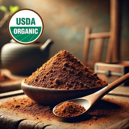 ONE WITH TEA Organic Hojicha Powder, Roasted Matcha Green Tea Powder from Japan, Hot or Iced, Made in Japan, Organic Hojicha 1 OZ