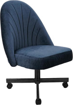 Load image into Gallery viewer, Chromcraft Set of 4 Chairs, Chairs with Soft Wheels for Kitchen Room