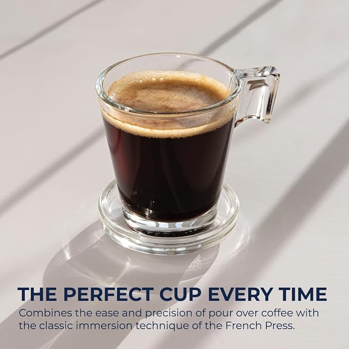 Clever Coffee Dripper and Filters, Large 18 oz, Original Classic Design, Safe BPA Free Plastic, dripper coffee maker, drip coffee maker pour over, 100 filters, coaster and lid