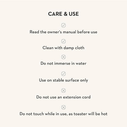 MACKENZIE-CHILDS 2-Slice Toaster, Decorative Toaster for Kitchen, Blue-and-White Royal Check