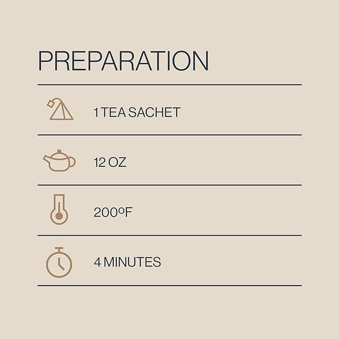 Rishi Tea Earl Grey Tea - Organic Sachet Tea Bags, Pure Black Tea with Bergamot Oil, Energizing & Caffeinated - 50 Count