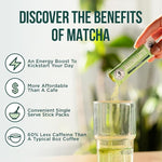 Load image into Gallery viewer, Jade Leaf Organic Matcha Latte Mix - Cafe Style Sweetened Blend - Sweet Matcha Green Tea Powder - 10ct Single Serve Stick Packs