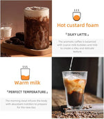 Load image into Gallery viewer, Milk Frother, 4 in 1 Electric Milk Steamer Warmer Foam Maker for Frothing and Heating Coffee, Latte, Macchiato, Cappuccino, Hot Chocolate (US Plug)