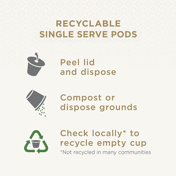 Peet's Coffee, Medium Roast Single Serve Coffee Pods - Big Bang 48 Count (1 Box of 48 Pods)