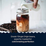 Load image into Gallery viewer, Peruvian Organic Cold Brew Coffee, Single Origin &amp; Gourmet Beans, Tasting Notes Of Caramel With A Touch of Cherry &amp; Orange, Medium Roast Coarse Ground Beans, 5 lb Coffee Bag