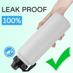 Load image into Gallery viewer, DOMICARE 40 oz Insulated Water Bottle Bulk, Vacuum Insulated Stainless Steel Sports Water Bottle with Straw Lid &amp; Spout Lid, Leakproof, Reusable - Travel, Camping, Bike, White (4 Pack)