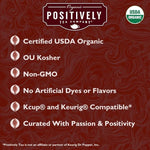 Load image into Gallery viewer, Organic Positively Tea Company, Blood Orange Vanilla Rooibos Tea, K-Cup Compatible, 96 Pods