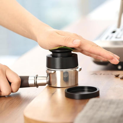 Aieve Espresso Tamper 54mm,Spring Loaded Coffee Tamper with 15lb / 25lb / 30lbs Replacement Springs Fits for 54mm Breville Portafilter