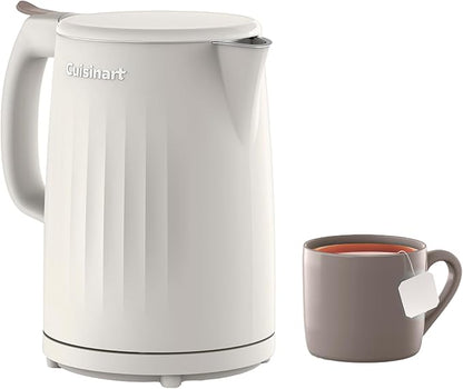 Cuisinart Soho 1 Liter Double Wall Electric Kettle, Truffle