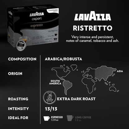 Lavazza Expert Variety Pack, Contains Light, Medium, and Dark Roast Espresso and Coffee Capsules, Compatible with Lavazza Classy Machines (36 Capsules)