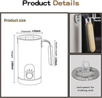Load image into Gallery viewer, Milk frothing machine，Automatic milk frother，Electric for Hot &amp; Cold Froth, Froth Or Heat Milk，Multifunctional milk frother，Automatic off &amp; Easy Cleaning, Silent Operation (White)