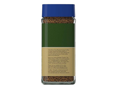 Cafe Altura Decaf Freeze Dried Instant Organic Coffee, 3.53 oz Jar (Pack Of 2)