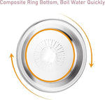 Load image into Gallery viewer, Whistling Tea Kettle for Stovetop, 3.2 Quart Tea Pot Food Grade Stainless Steel Teapot, Teakettle Compatible with All Stove Tops (Color : 9)