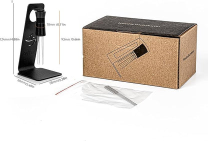 WDT Espresso Distribution Tool, 6-Pin 304 Stainless Steel Coffee Stirrer for Barista, Adjustable Espresso Needle Distributor for Even Extraction