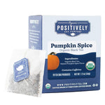 Load image into Gallery viewer, Organic Positively Tea Company, Pumpkin Spice Black Tea Bags, 20 Count