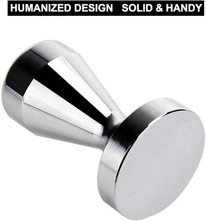 Coffee Tamper Press Chromed (49 mm / 1.9"