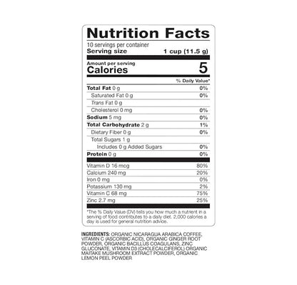 BareOrganics Daily Defense Coffee with Superfoods, 60ct (15660) (Pack of 2)