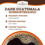 Load image into Gallery viewer, Fresh Roasted Coffee, Dark Guatemala Huehuetenango | 2 lb (32 oz) | Single Origin | Dark Roast | Kosher | Ground