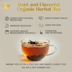 Load image into Gallery viewer, Apple Cranberry Harvest Tea, Organic Loose Leaf Herbal Tea – Real Fruit, Summer Juice, Caffeine-Free, Refreshing Sweet Iced Drink – 4 oz Resealable Bag (Makes 50 Cups)