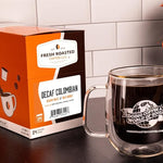 Load image into Gallery viewer, Fresh Roasted Coffee,100% Colombian Decaf, Kosher, EA Natural Decaf, K-Cup Compatible, 24 Pods