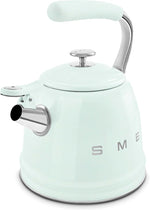 Load image into Gallery viewer, SMEG Retro Stovetop Whistling Kettle – 2.4Q (Pastel Green)